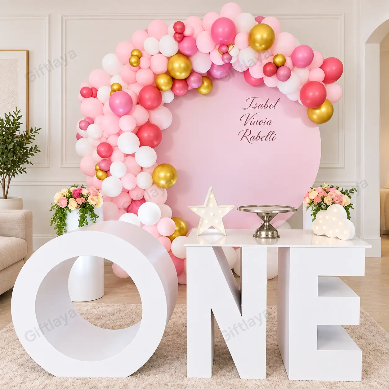 Backdrop Birthday Decoration