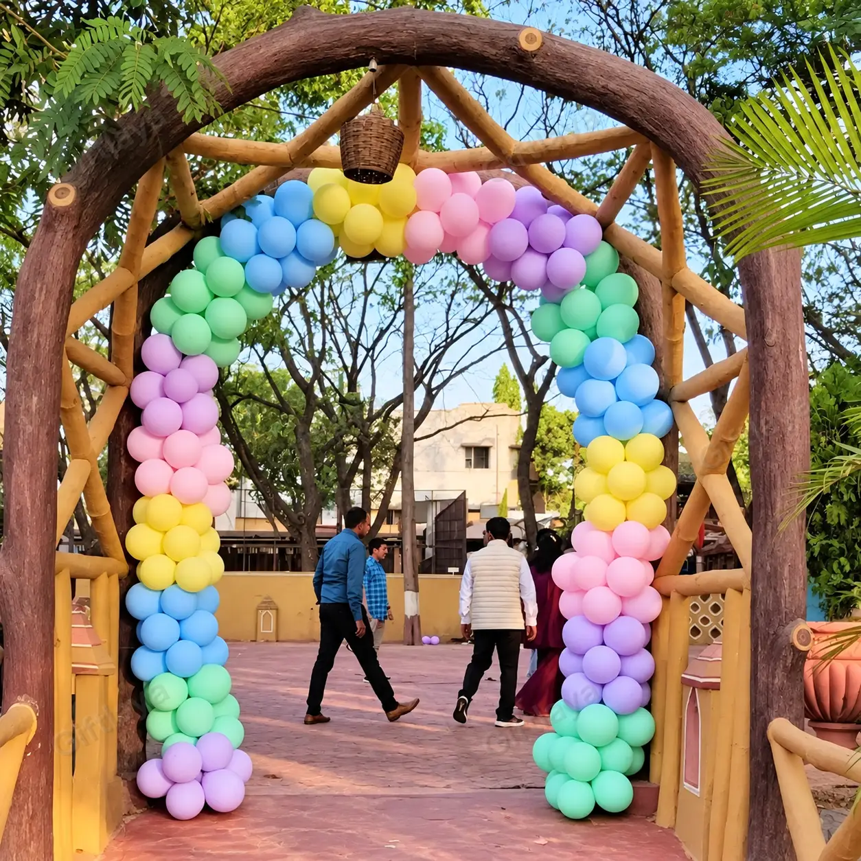 Butterfly Theme Stage Decoration — photo 3