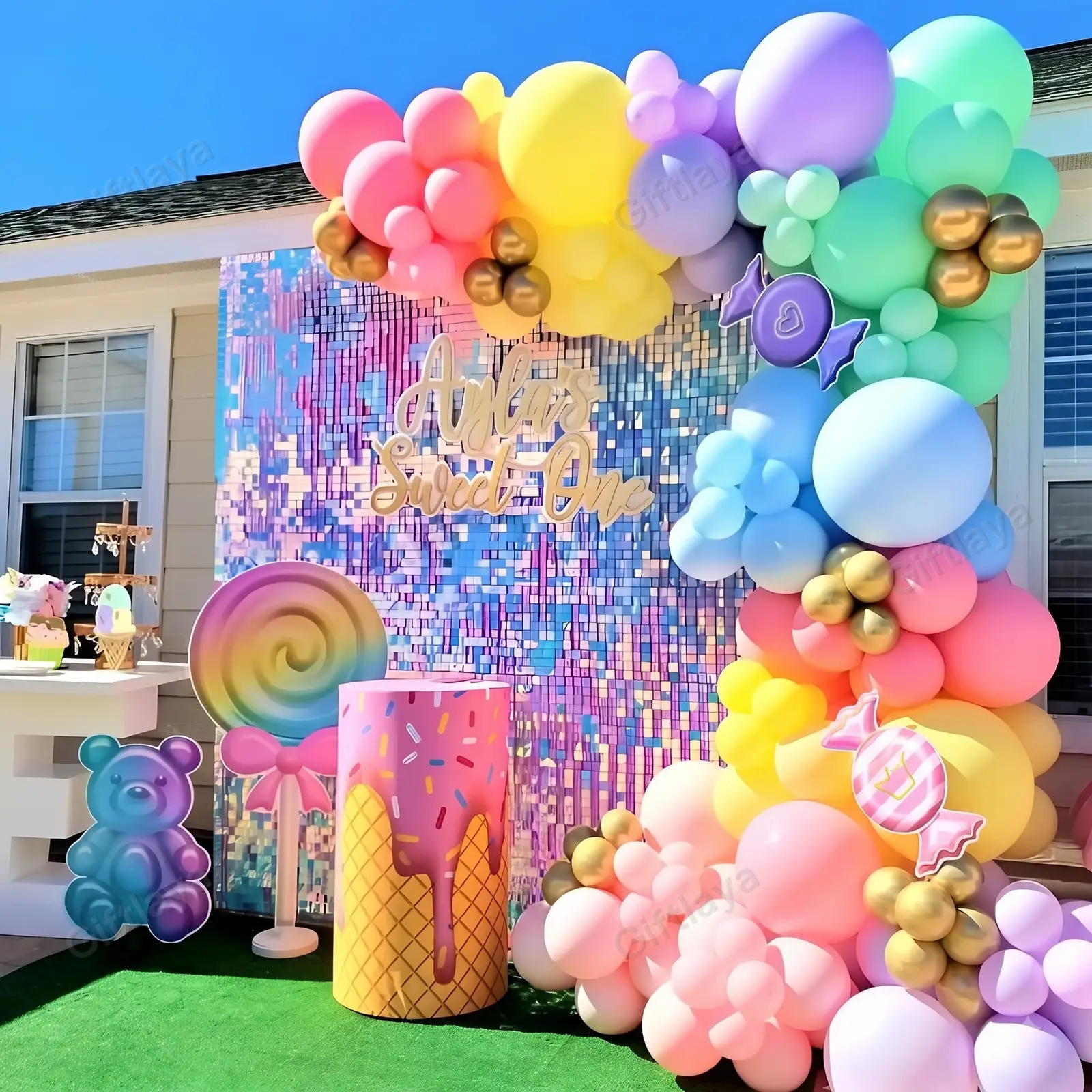 Candy Theme Stage Decoration — photo 2