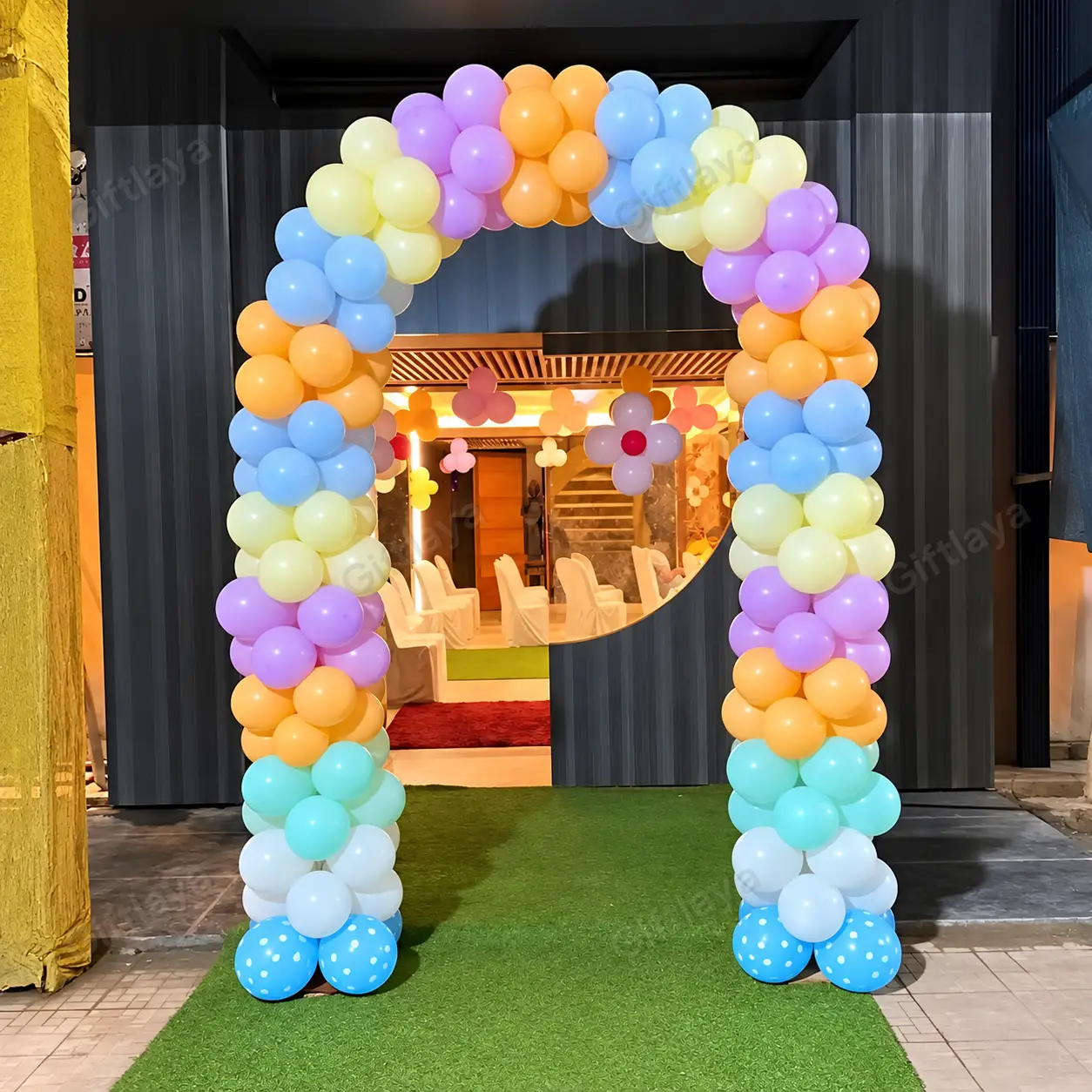 Simple Birthday Stage Decoration — photo 2