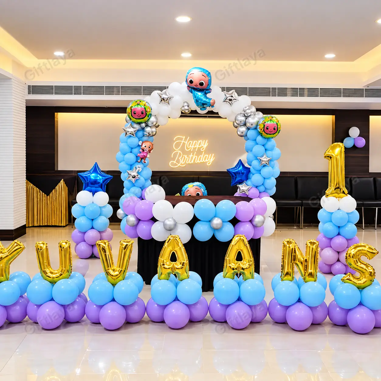 Simple Cocomelon Stage Decoration