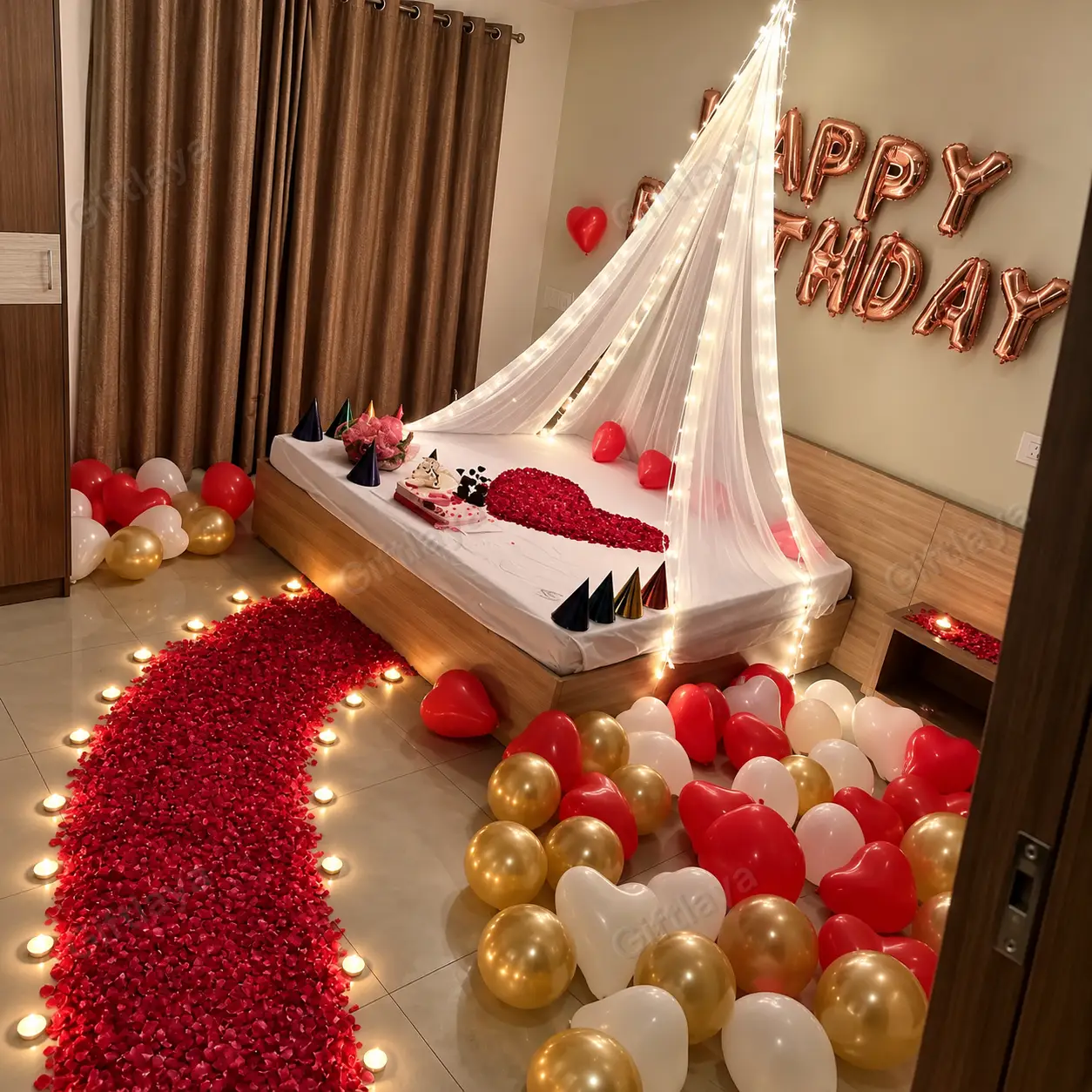 Birthday Canopy Decoration