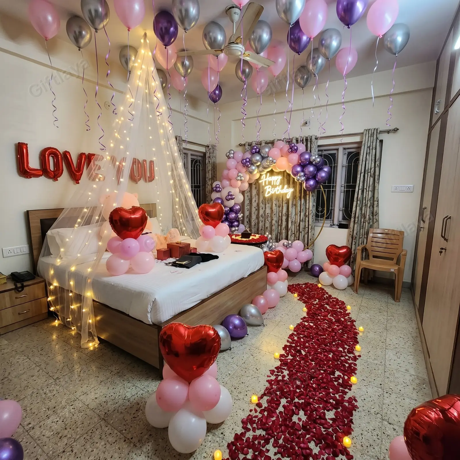 Premium Cabana Decoration for Girlfriend