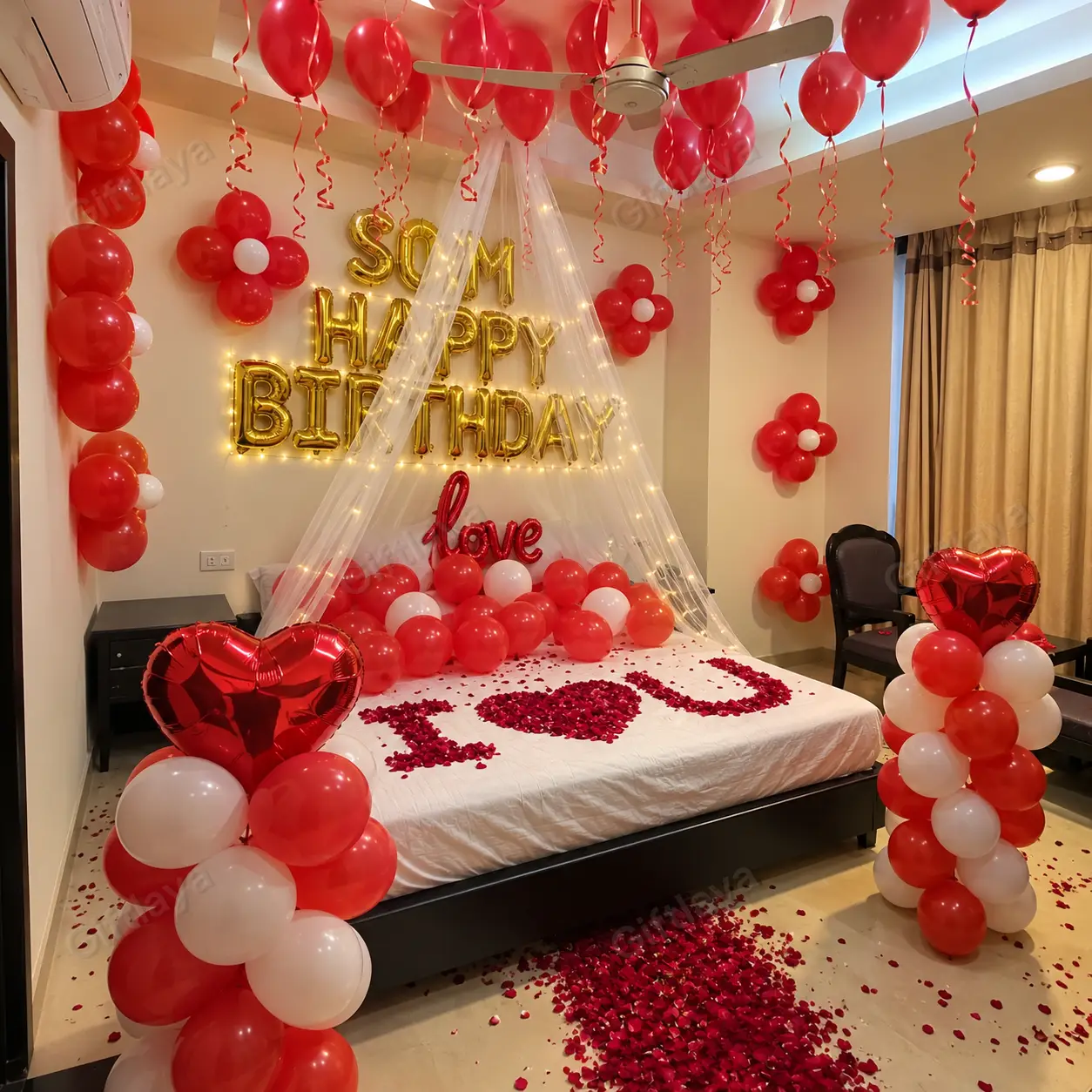 Romantic Bed Cabana Decoration — photo 2