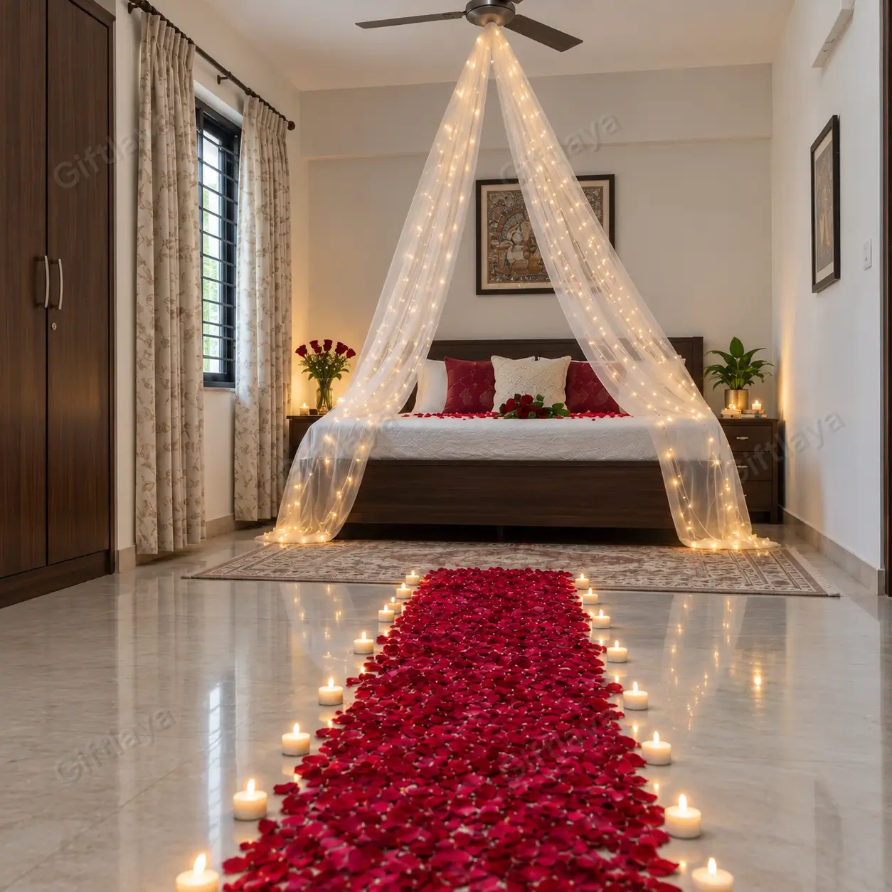 Romantic Canopy Decoration for Couples — photo 2