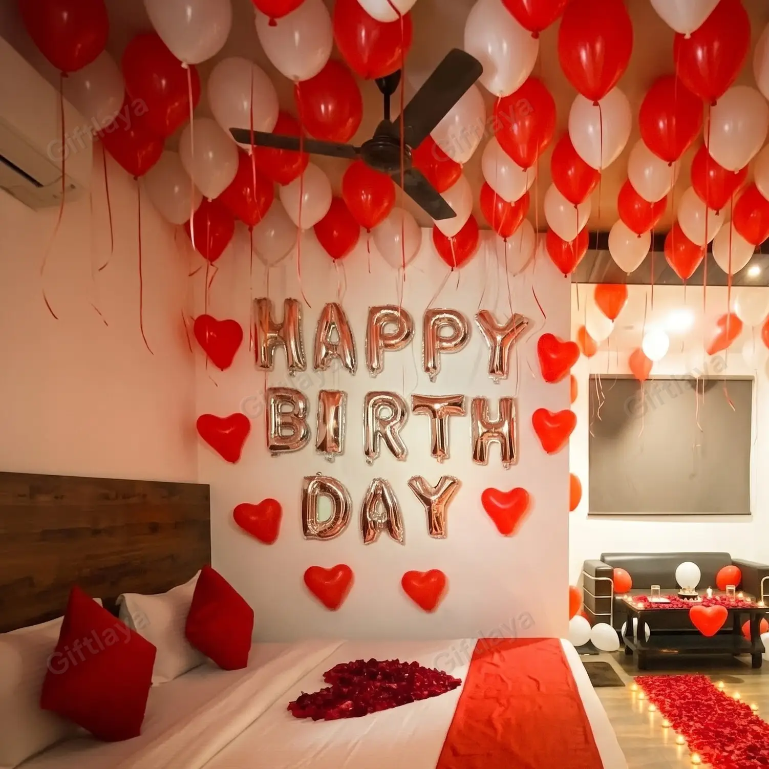 Romantic Proposal Decor in Room — photo 2