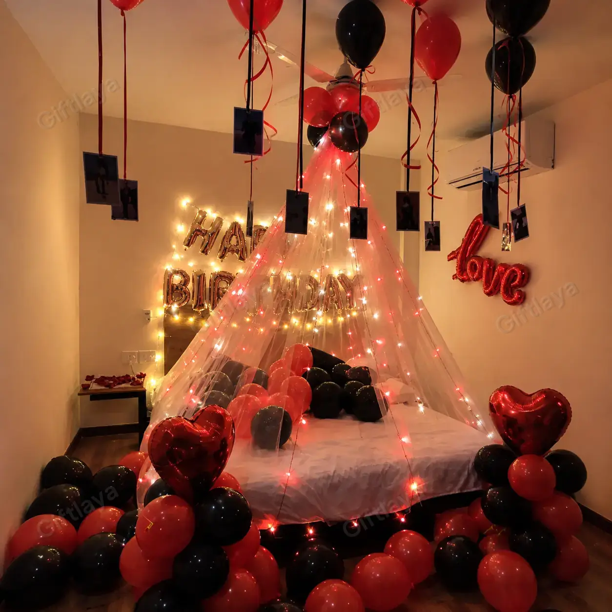 Romantic Red Theme Decoration — photo 2