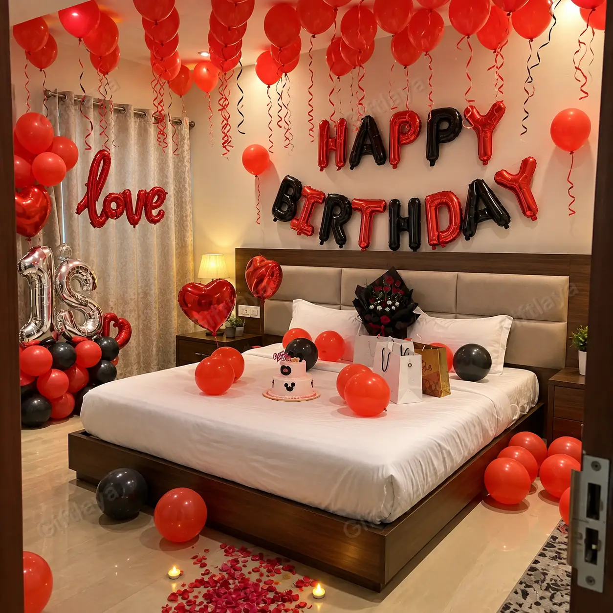 Romantic Room Decoration for Girlfriend
