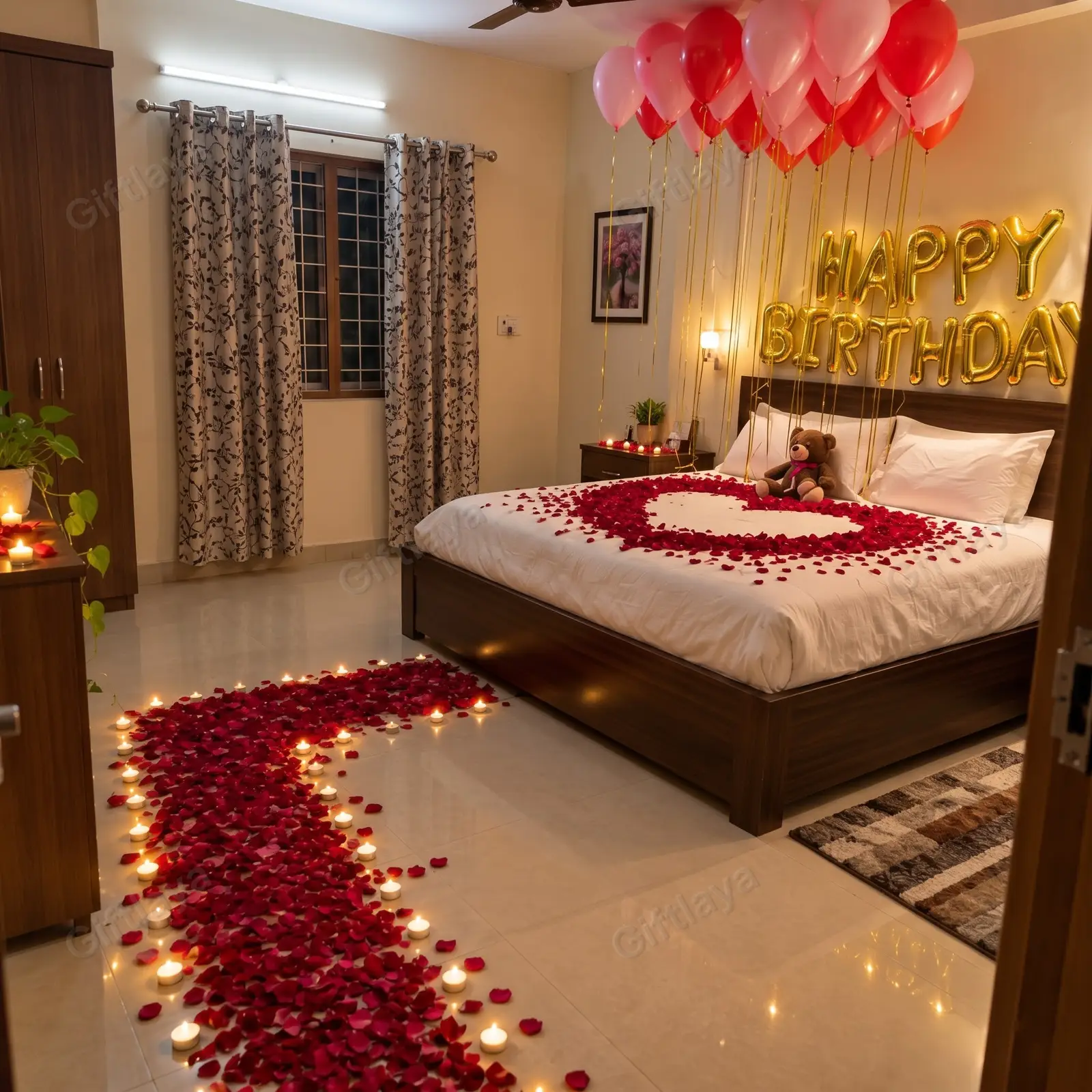 Surprise Room Decoration for Husband