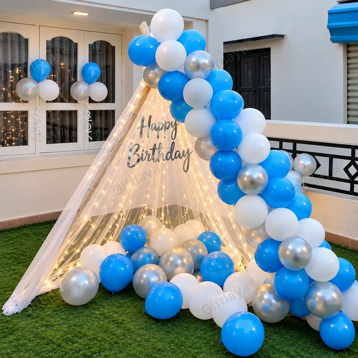 Canopy Simple Birthday Decoration