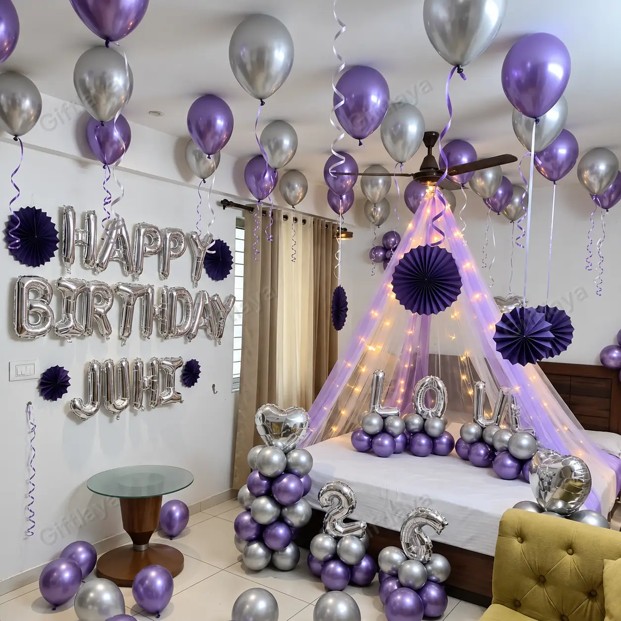 Chrome Cabana Birthday Decoration