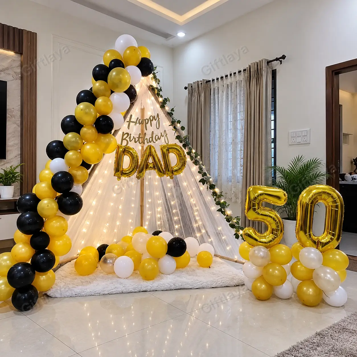 Dad Birthday Cabana Decoration