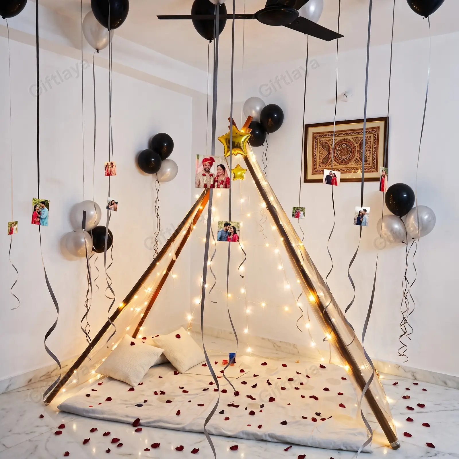 Tent Anniversary Decoration