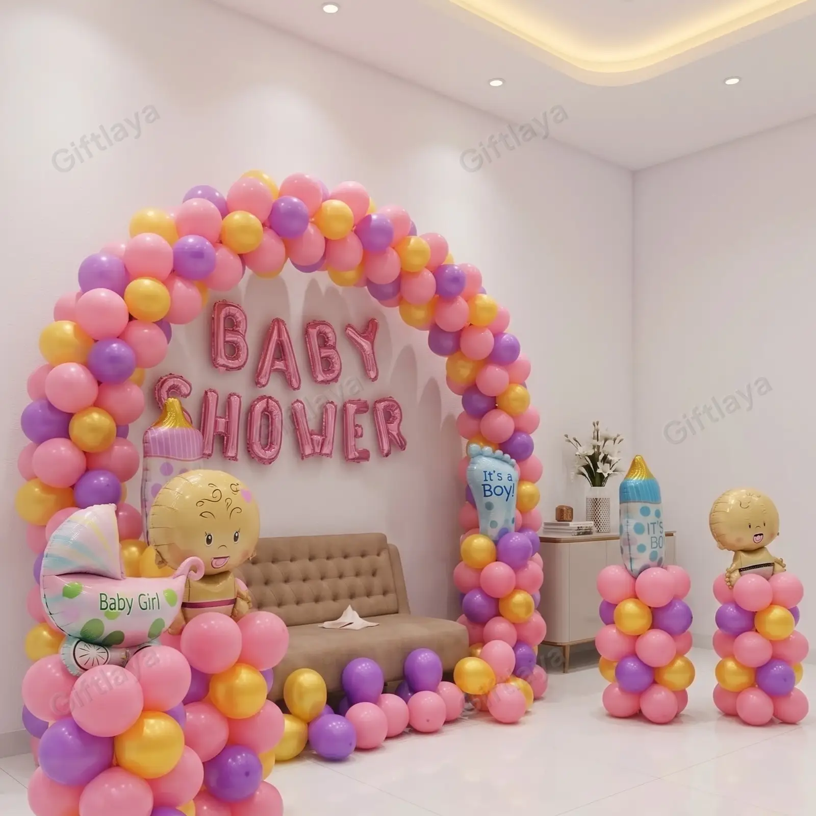 Baby Shower Stage Decoration — photo 2