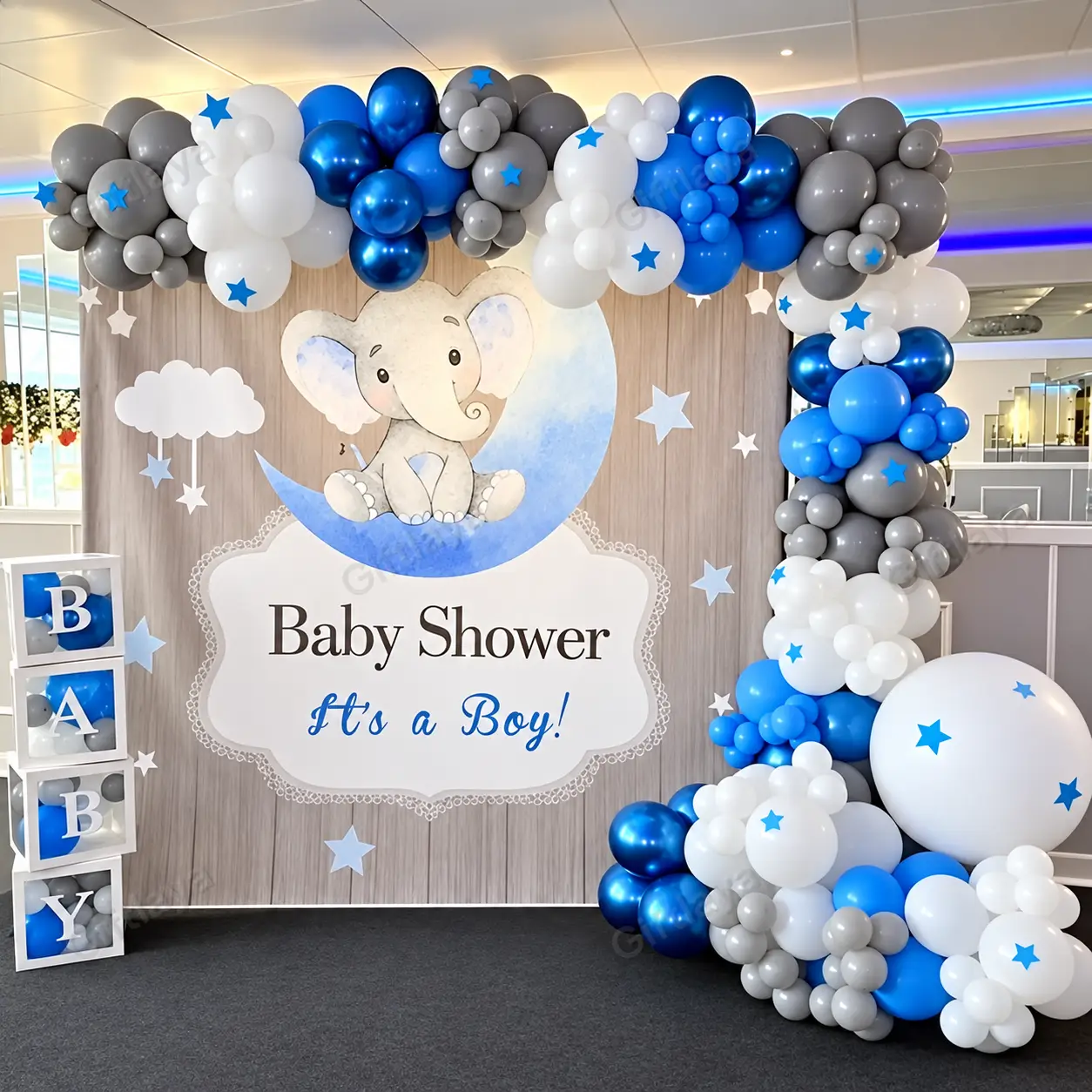 Customized Baby Shower Setup