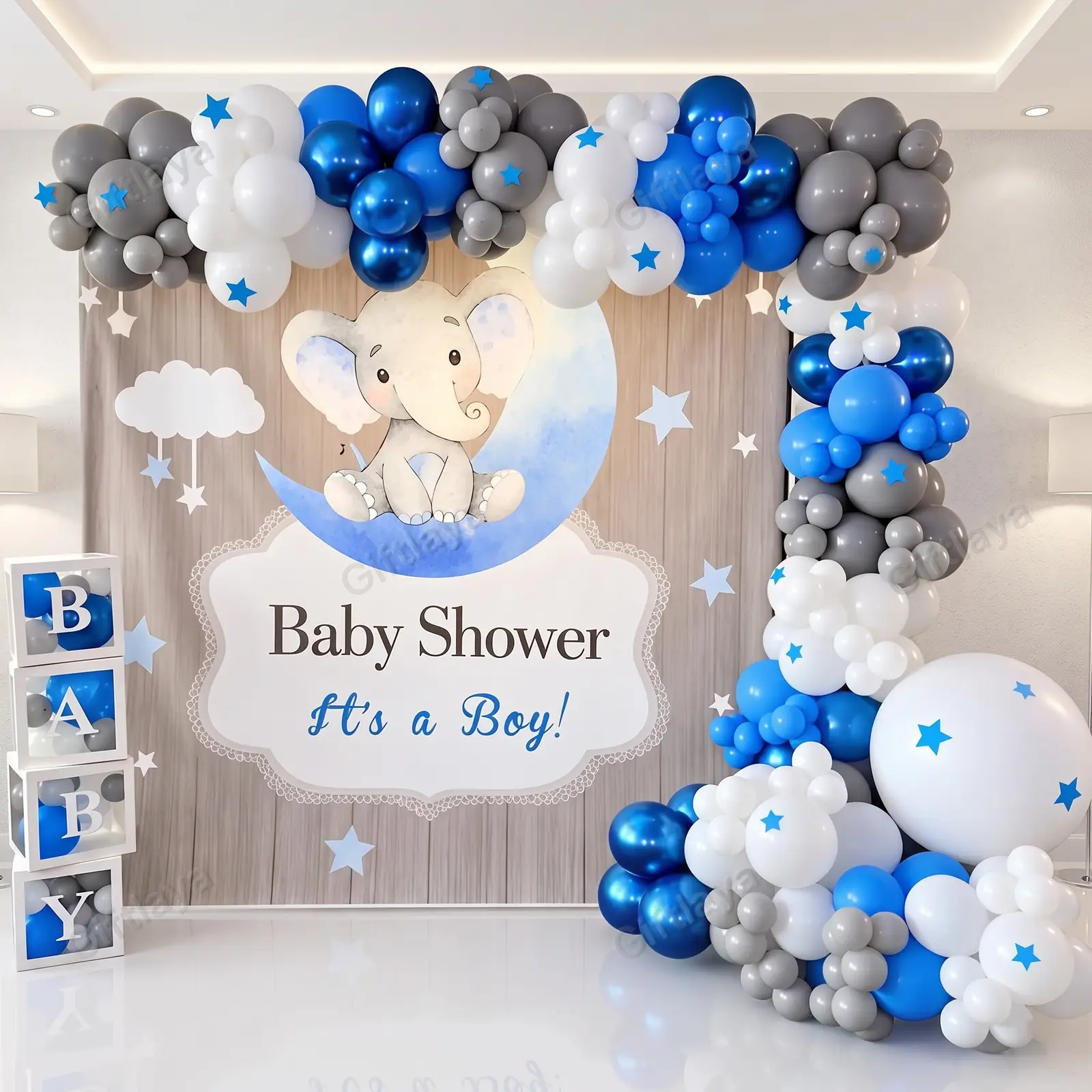Customized Baby Shower Setup