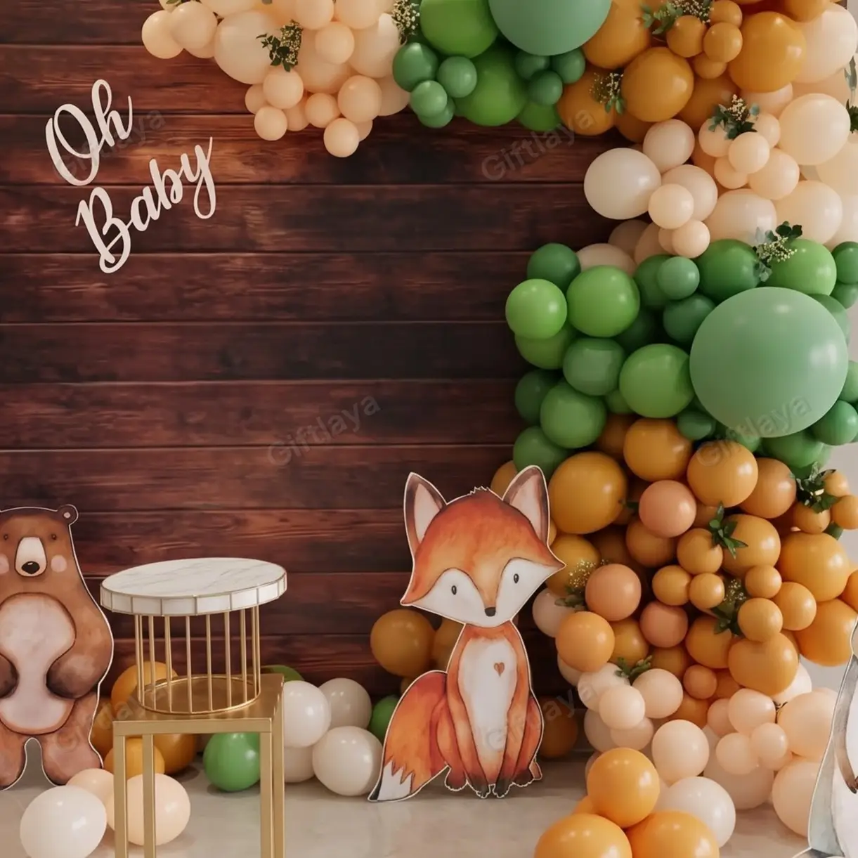 Customized Oh Baby Backdrop — photo 2