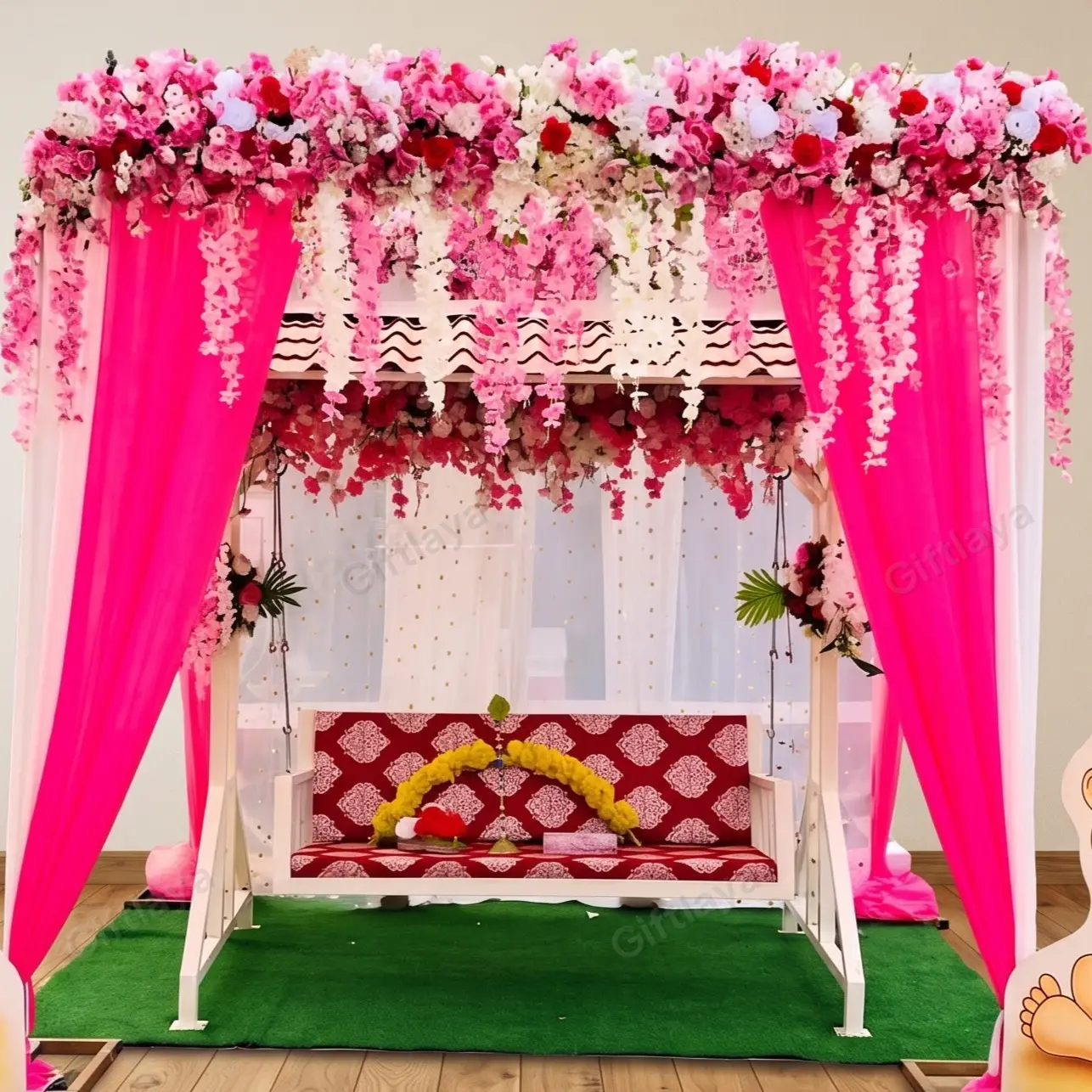 Dohale Jevan Flower Decoration — photo 3