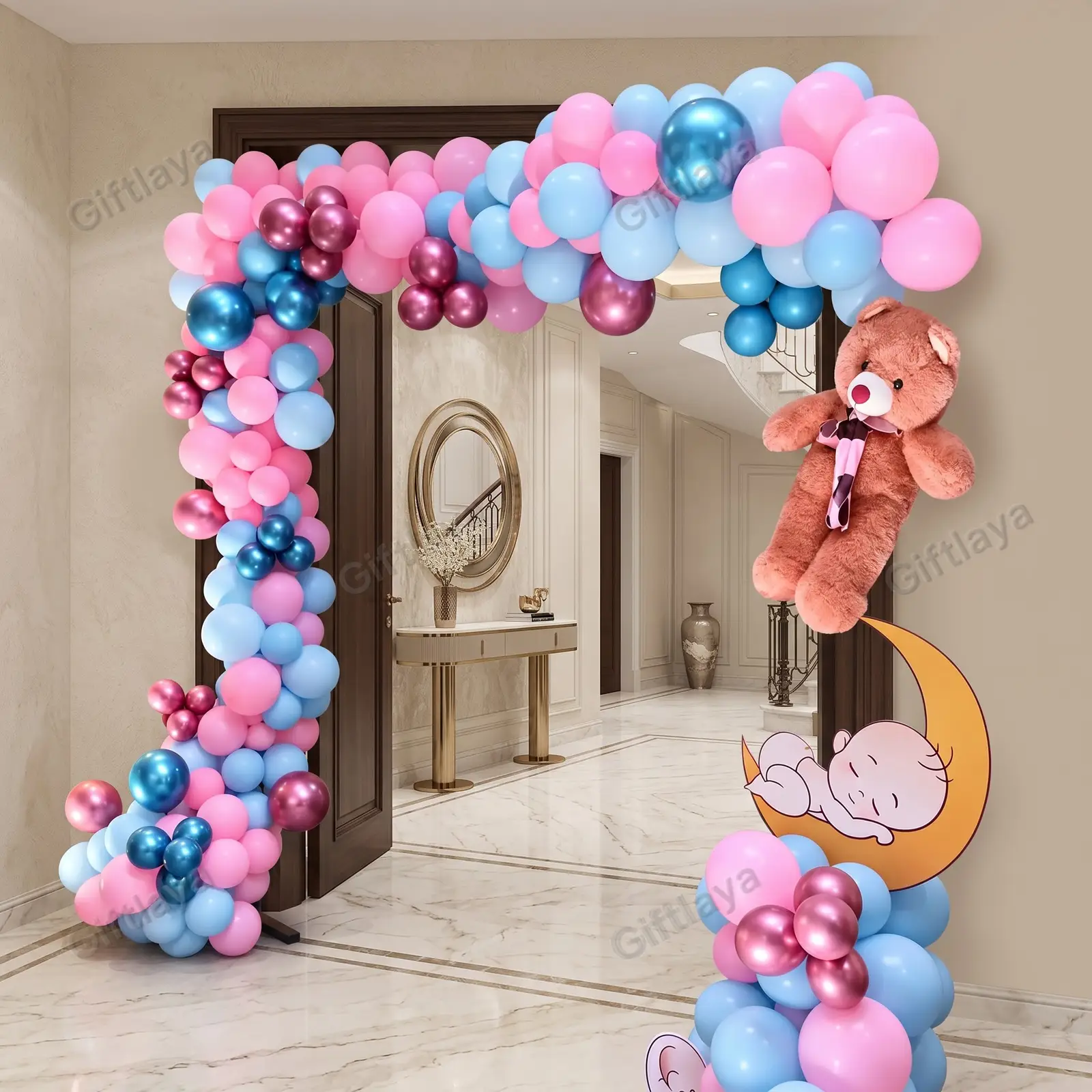 Godh Bharai Backdrop Decoration — photo 2