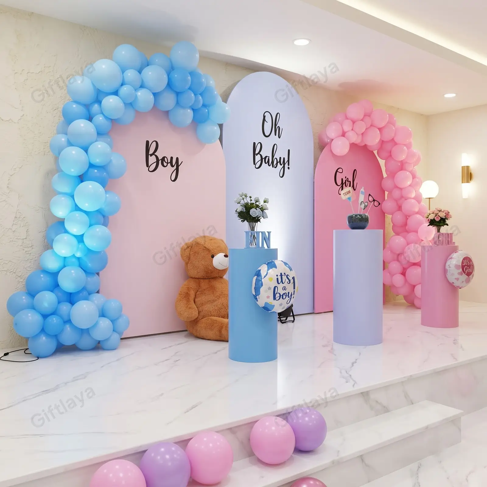 Godh Bharai Backdrop Decoration — photo 3