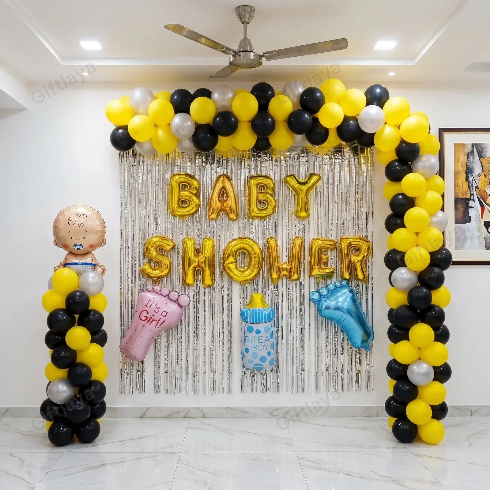 Golden Baby Shower Theme