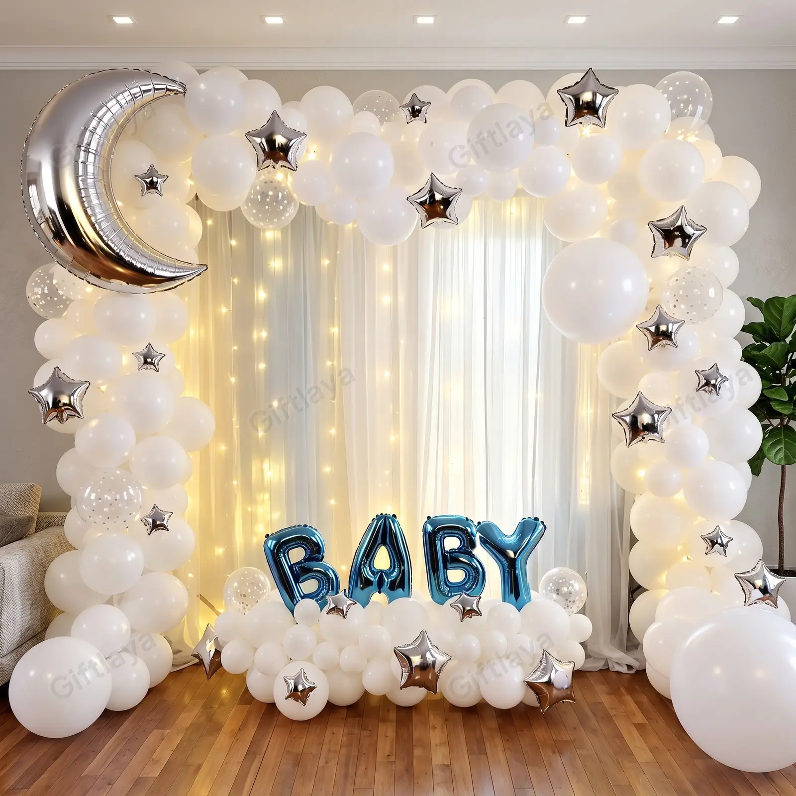 Heavenly Baby Shower Decoration