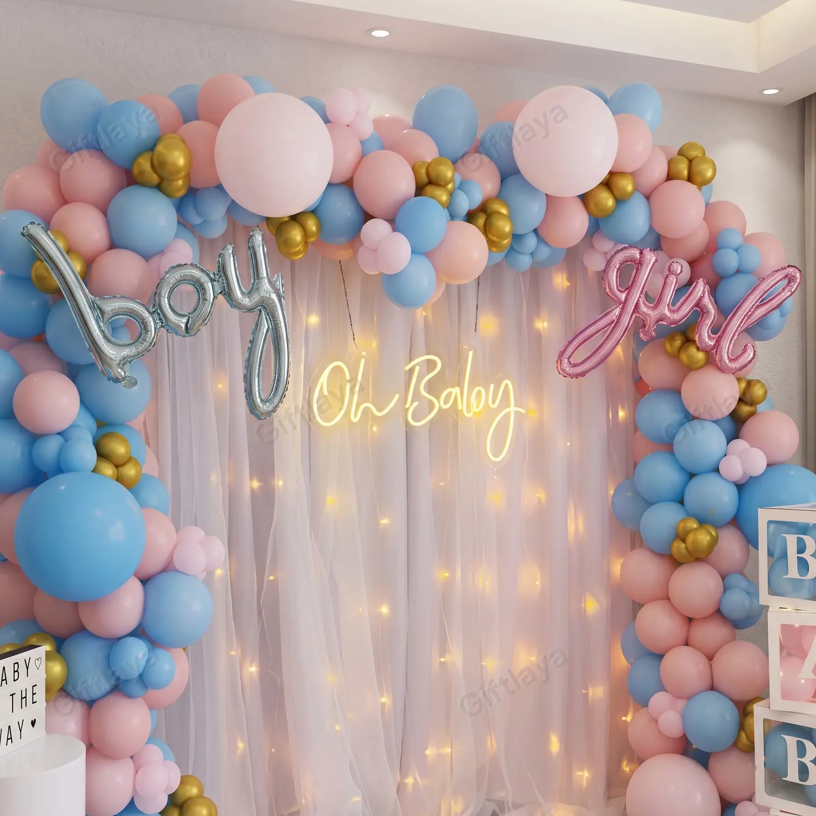 Oh Baby Backdrop Decoration — photo 3