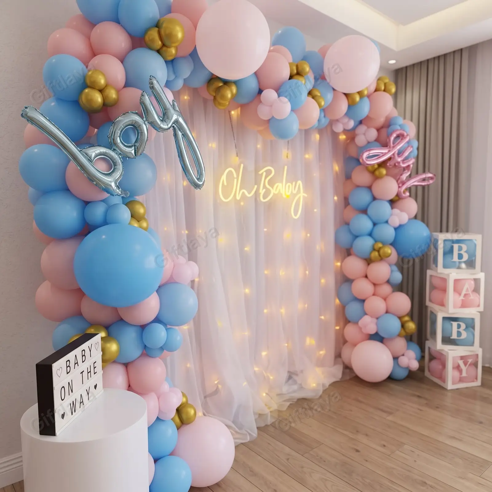 Oh Baby Backdrop Decoration — photo 2
