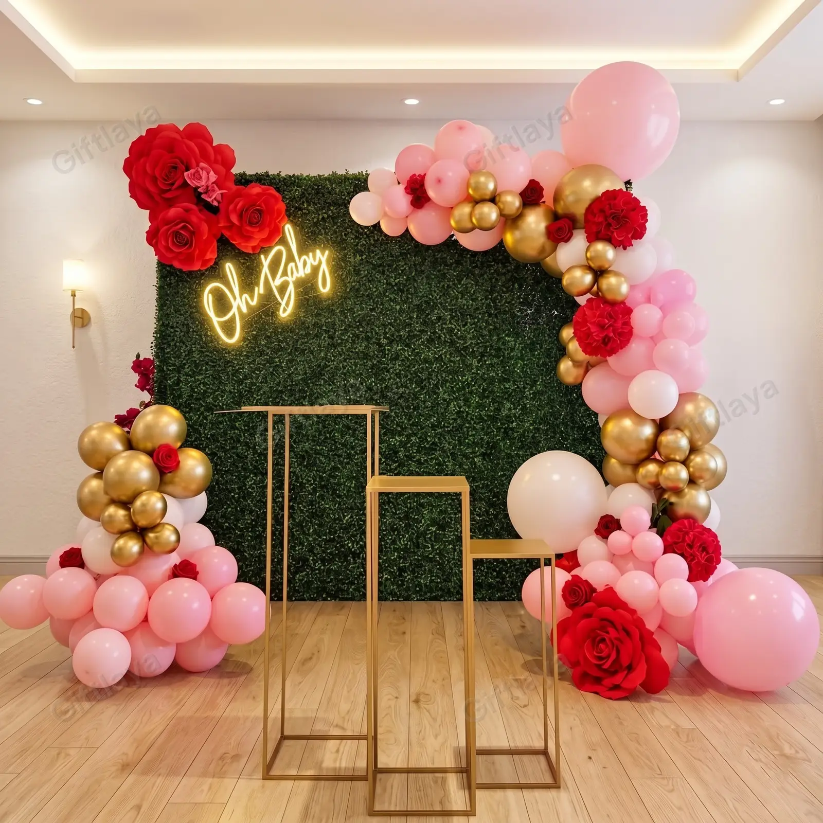 Oh Baby Pink Theme Decoration