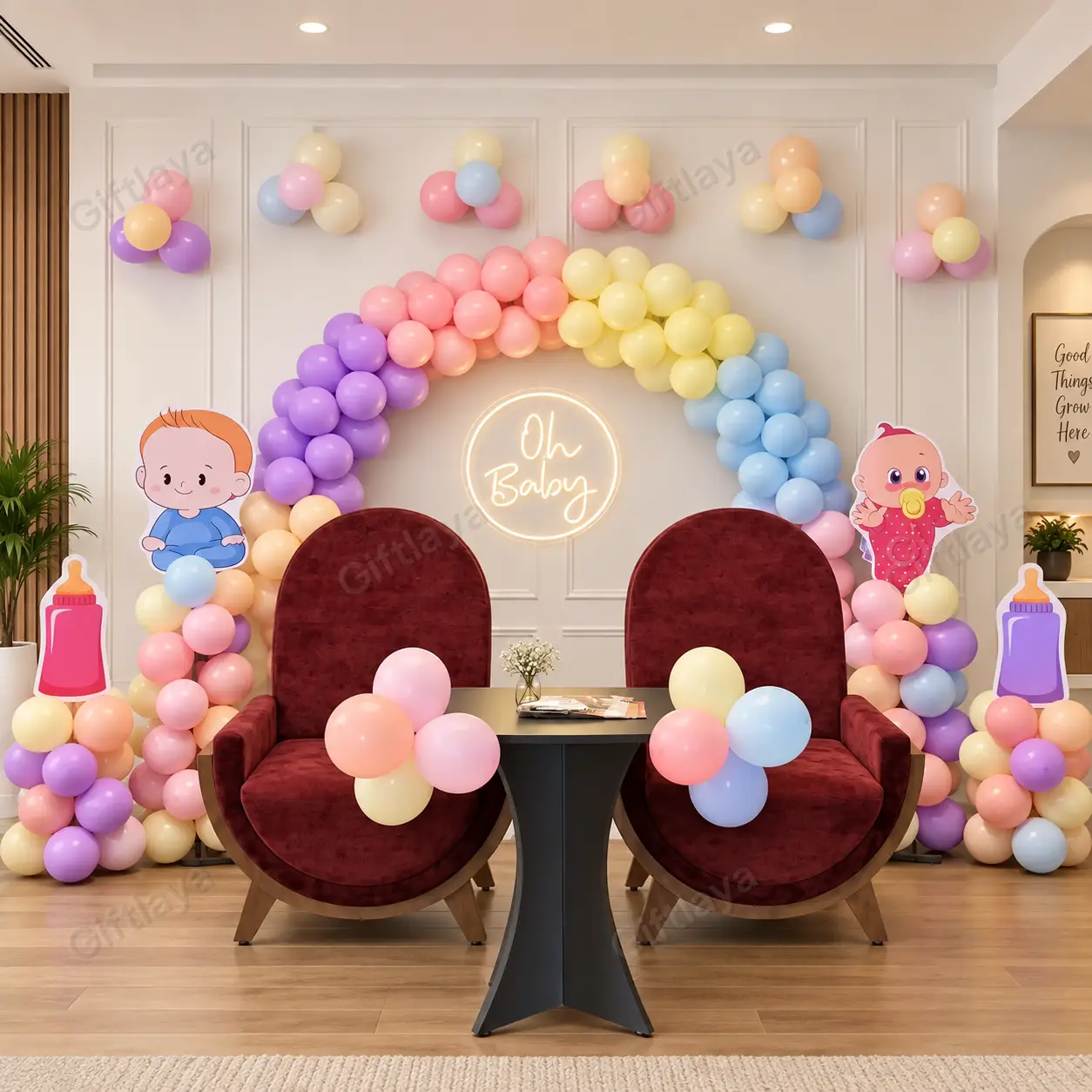 Oh Baby Stage Decoration