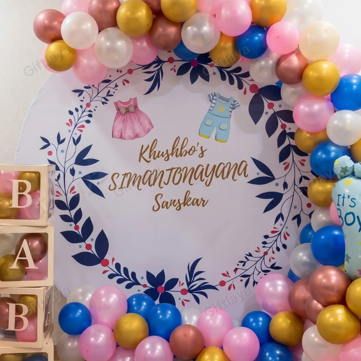 Seemantham Decoration — photo 2