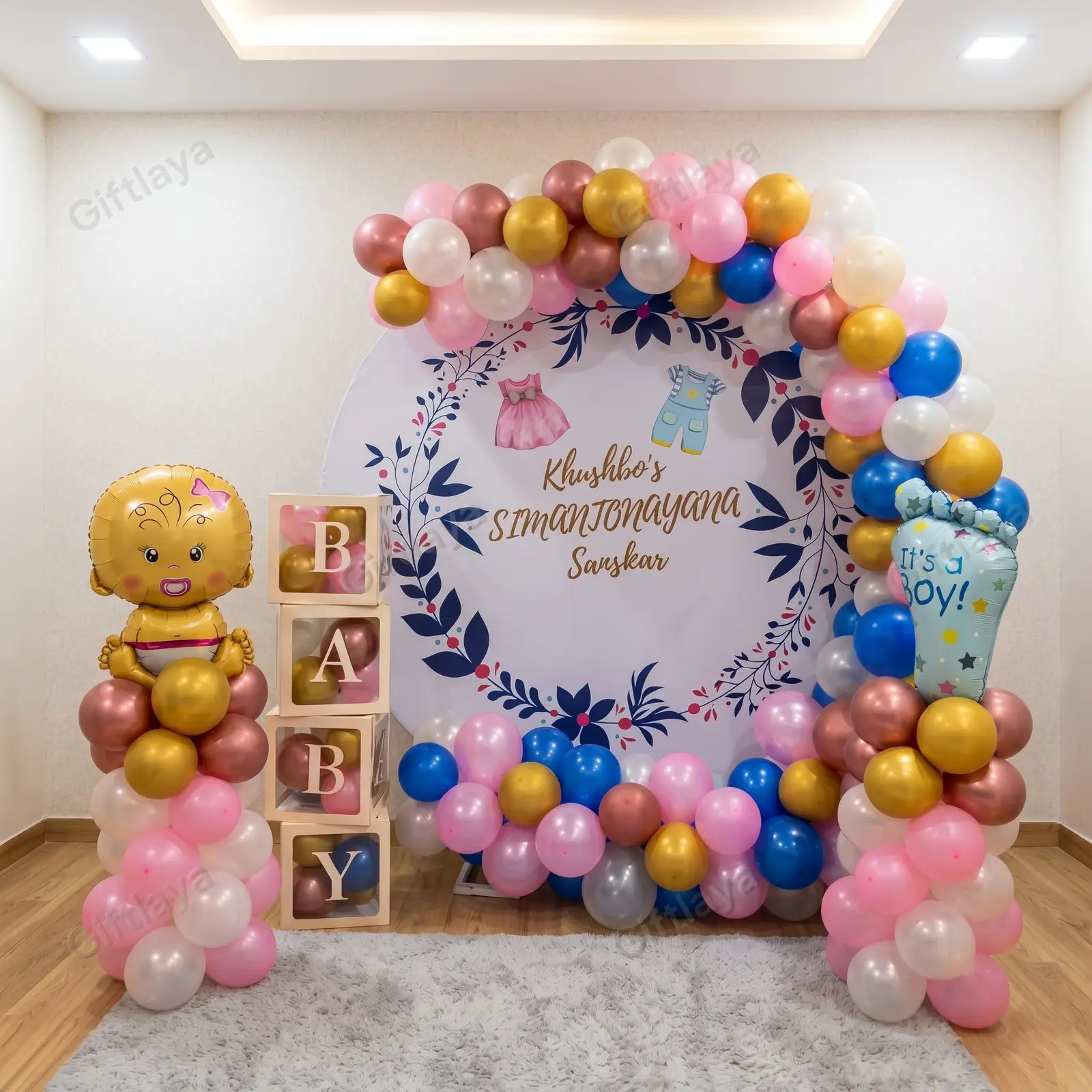 Seemantham Decoration