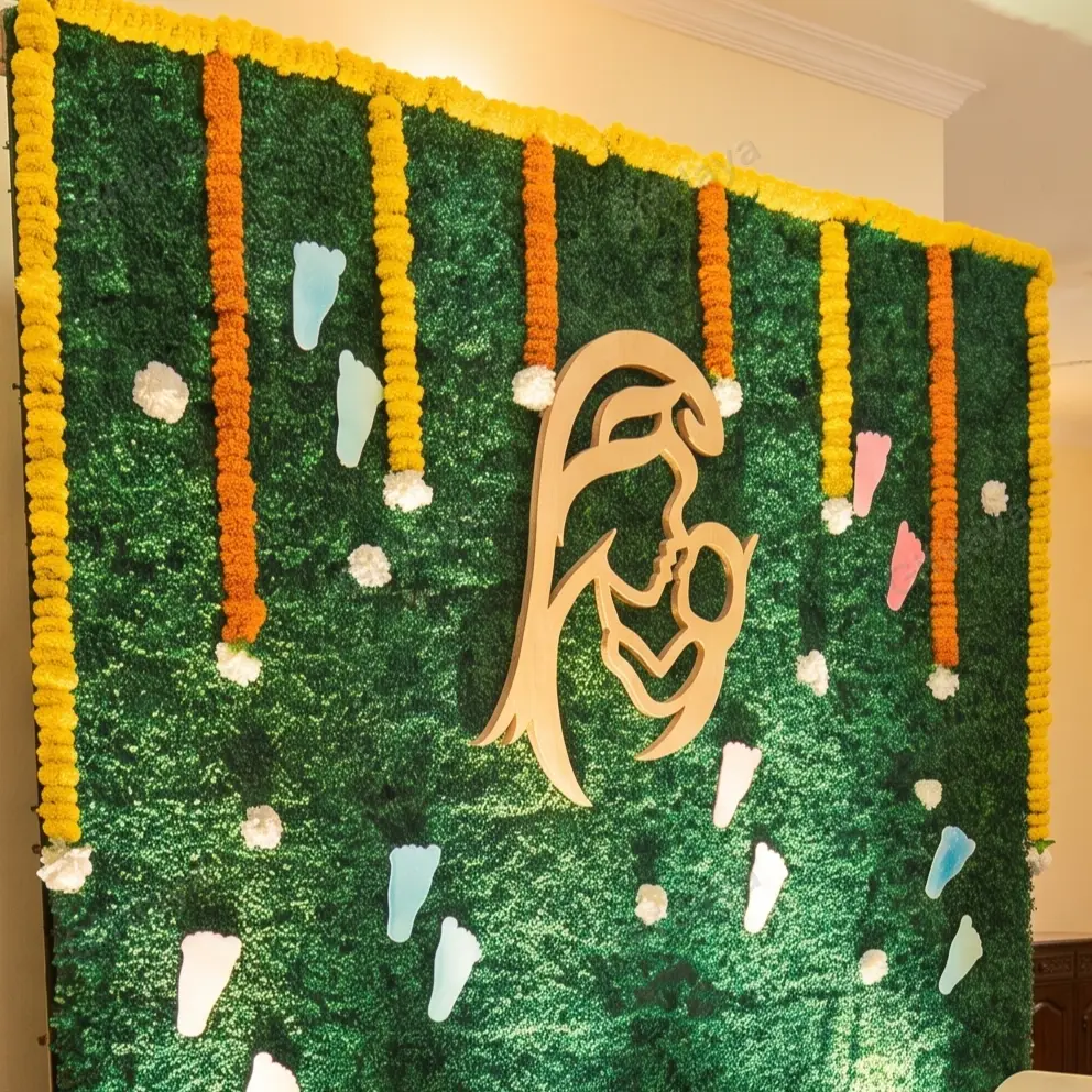 Seemantham Green Backdrop — photo 2