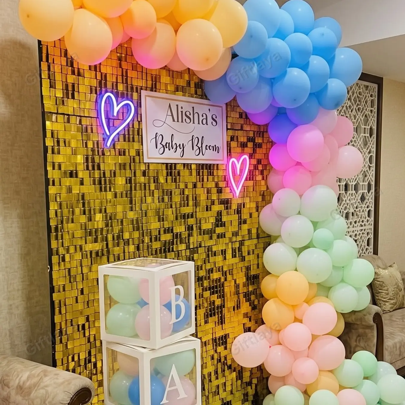 Sequence Baby Shower Setup — photo 2