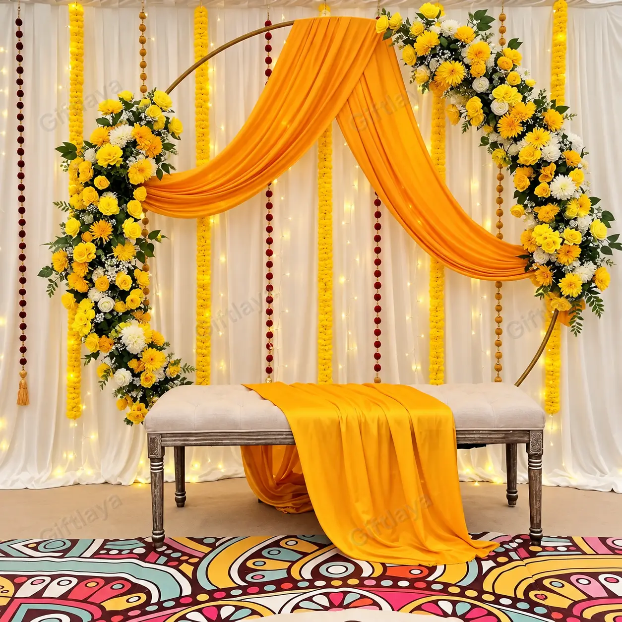 Ring Flower Decoration