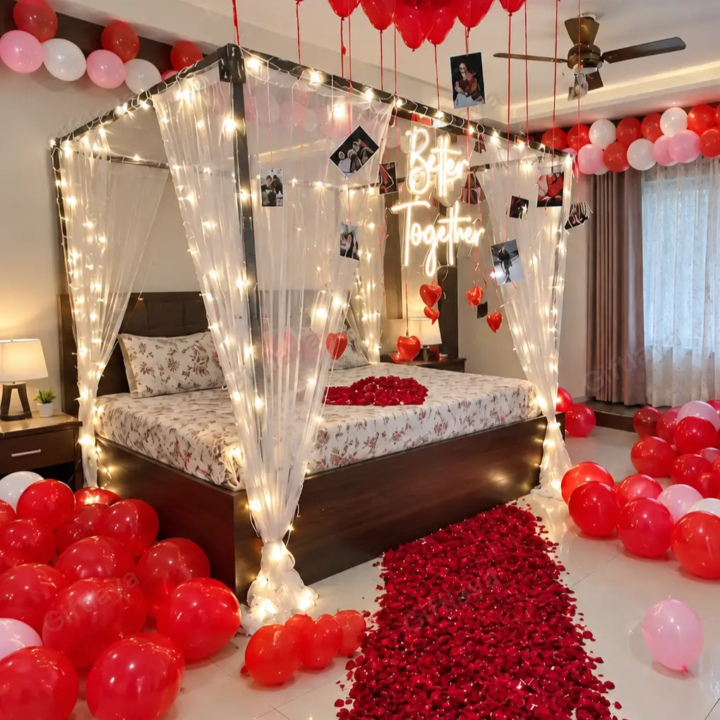 Better Together Wedding First Night Decoration — photo 3