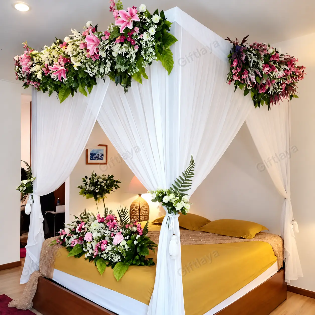 Elegant First Night Decoration