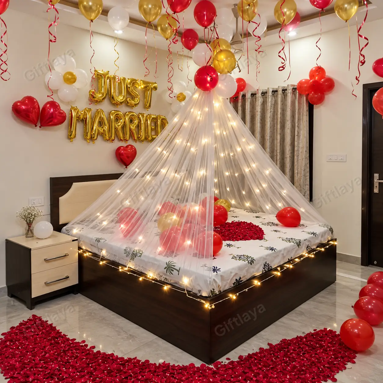 First Night Bed Cabana Decoration