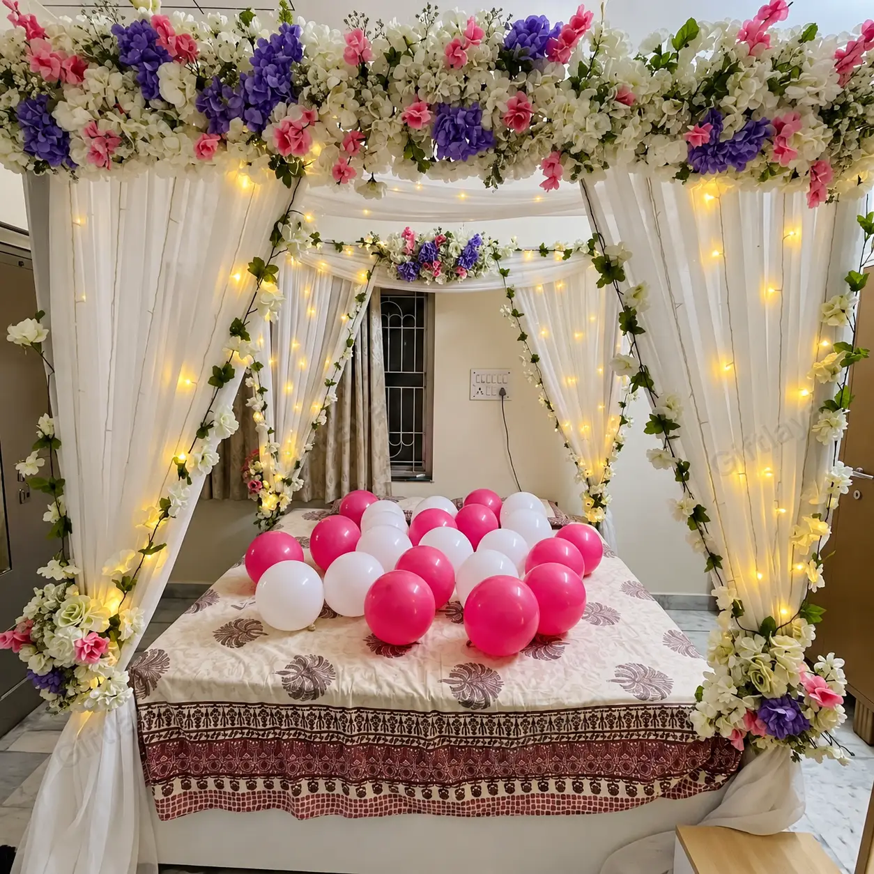 Premium Wedding First Night Decoration — photo 4