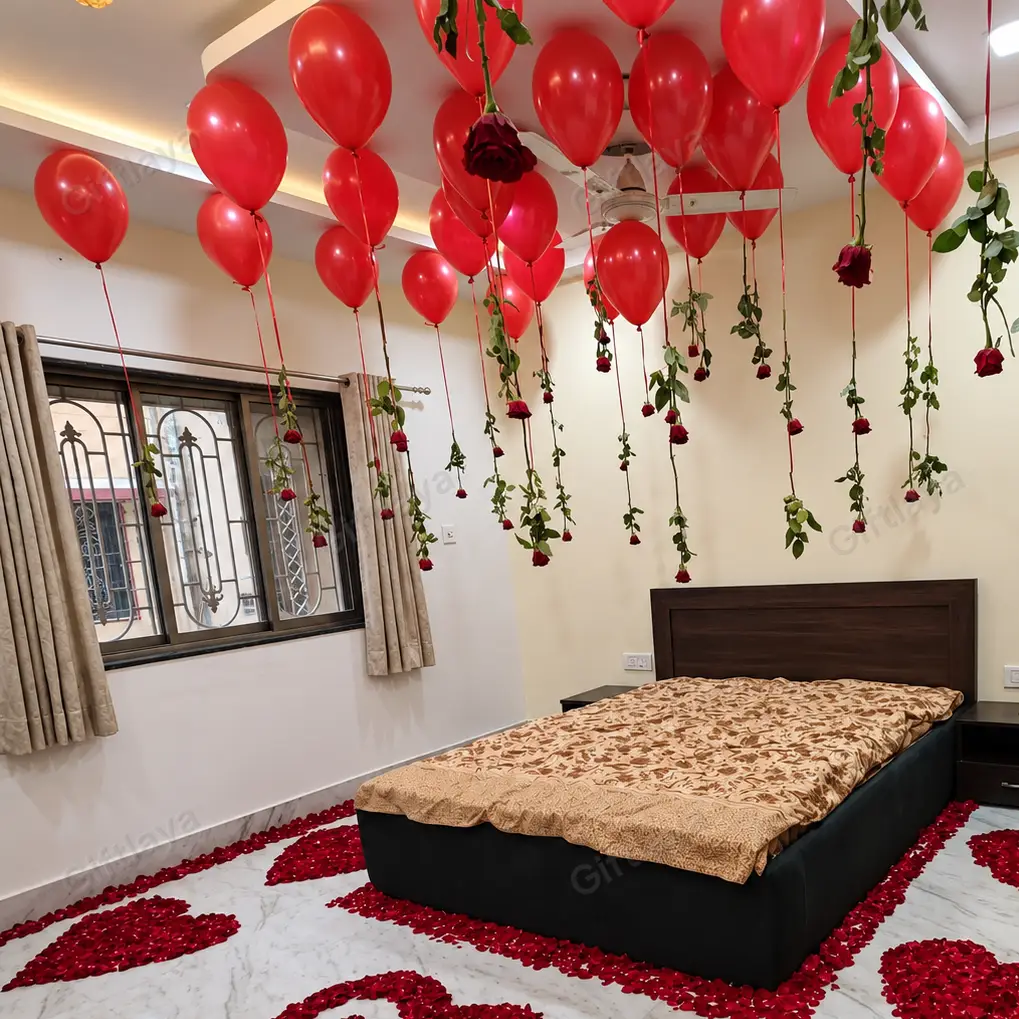 Romantic First Night Decoration for Couples — photo 2