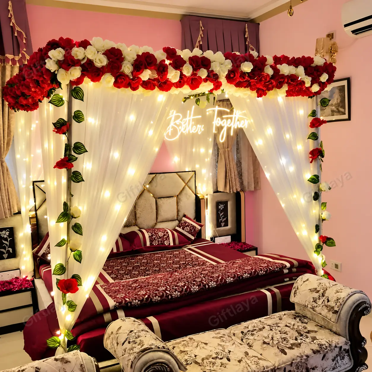 Wedding Bed Decoration