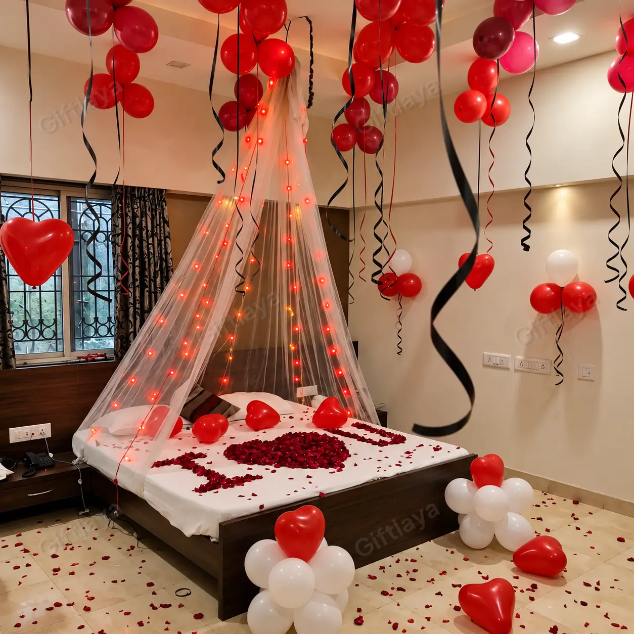 Wedding First Night Decoration