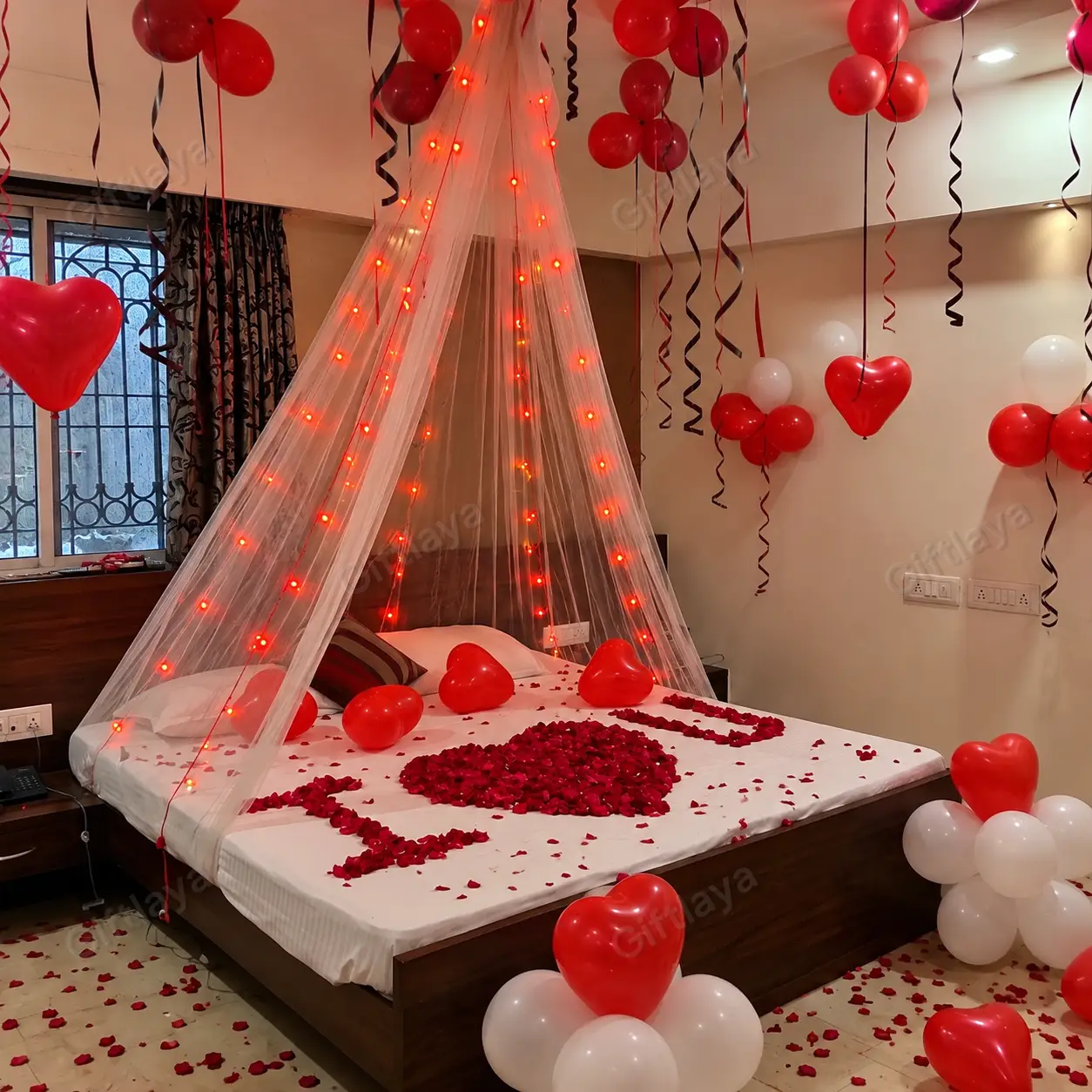 Wedding First Night Decoration — photo 2
