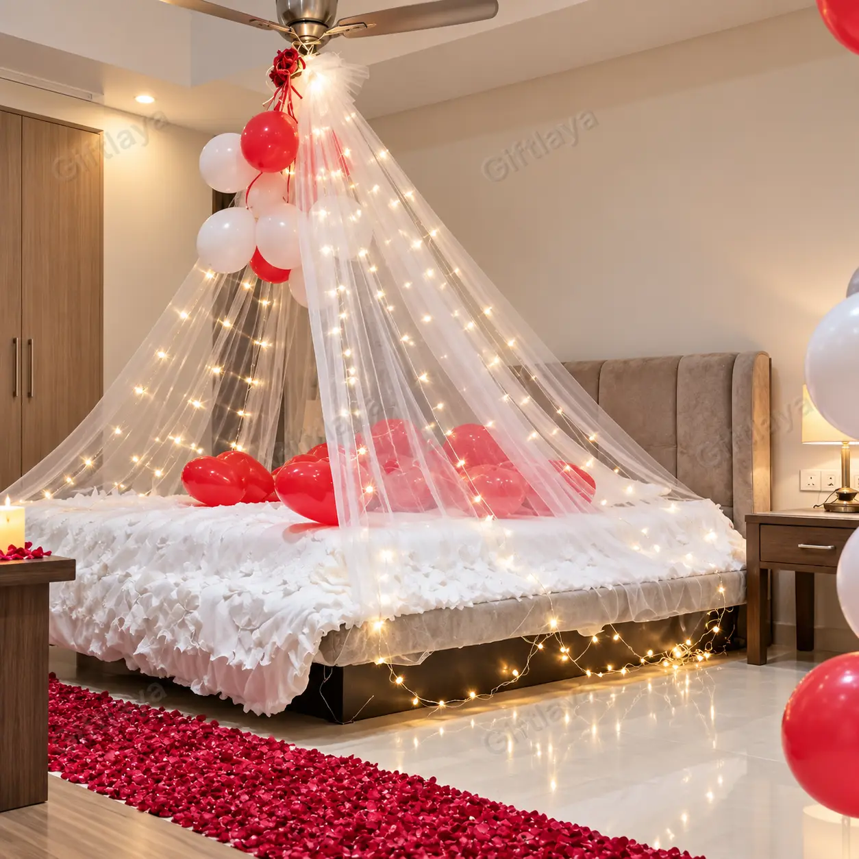 Wedding Night Cabana Decoration