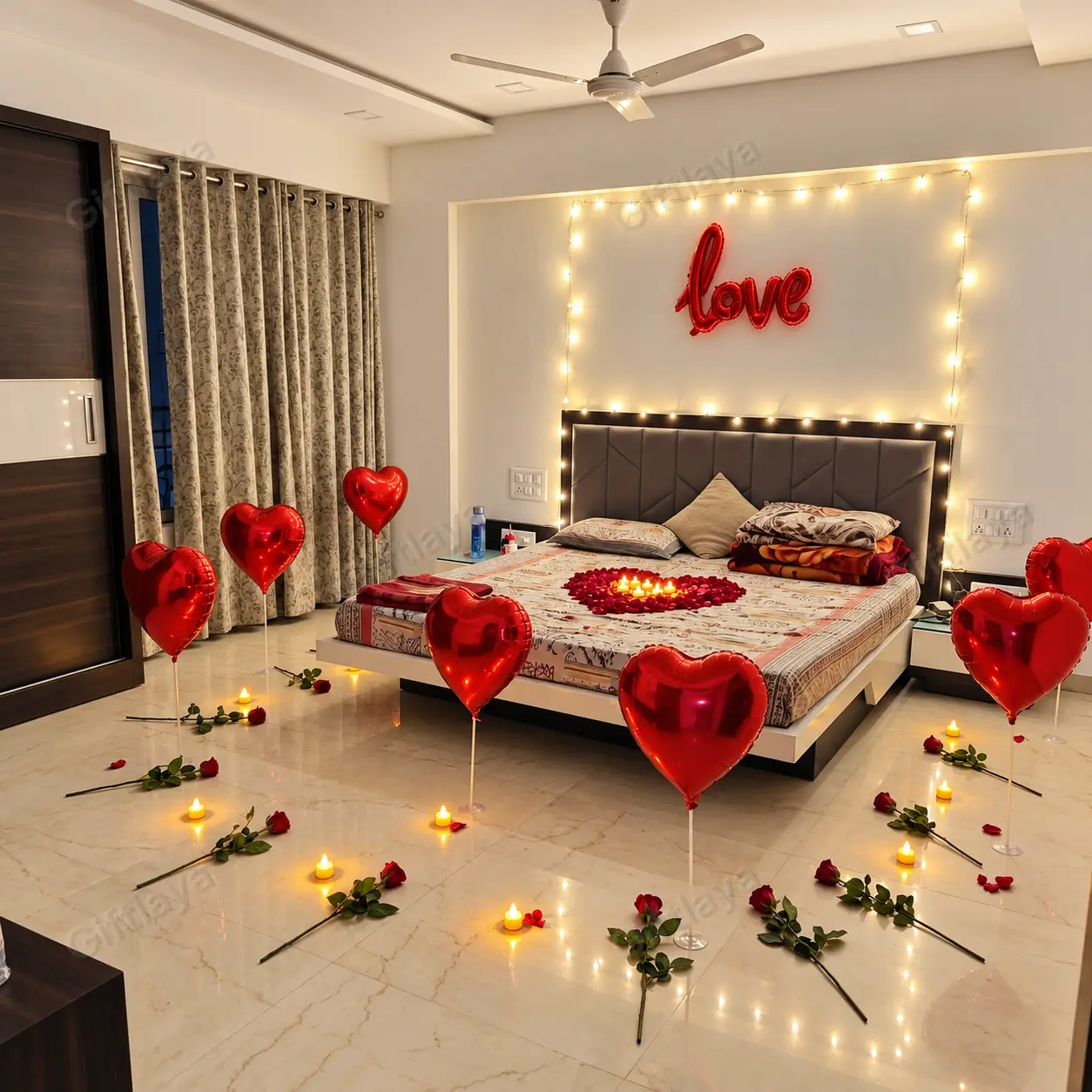 Wedding Night Love Decoration