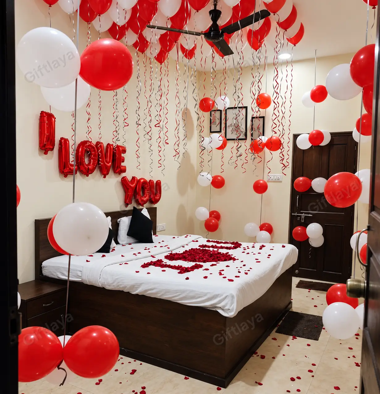 Wedding Night Room Decoration