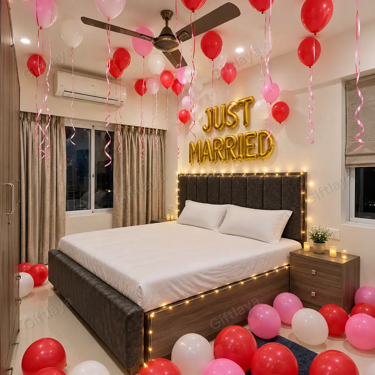Wedding Room Decoration for Couples