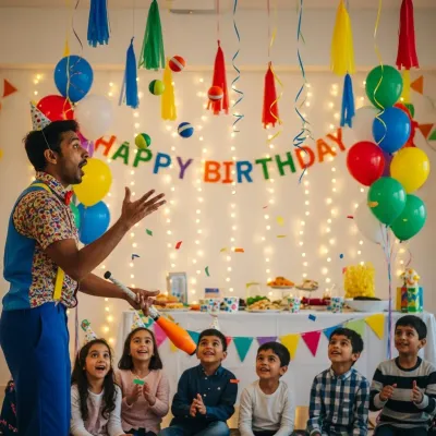 Juggling Artist for Kids Birthday Party
