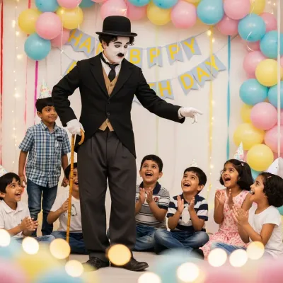 Charlie Chaplin For Kids Birthday Party