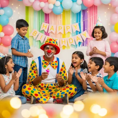 Clown For Kids Birthday Function